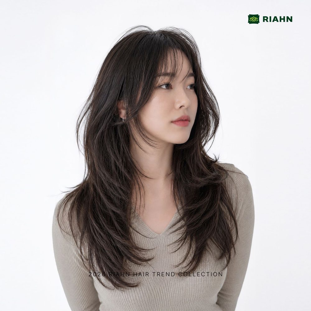 ソウル・千戸駅の美容室 RIAHN Hair Cheonho Station パーマ - ロングヘアのパーマスタイル